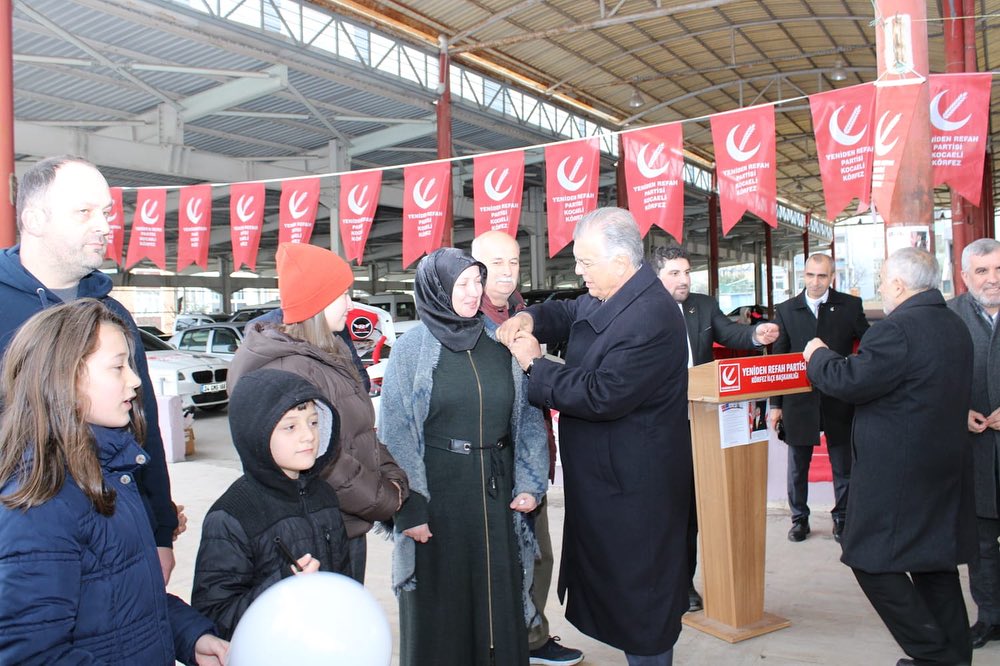 yeniden refah partisi, kocaeli , prof.dr. doğan aydal, körfez, hacı latif işçen