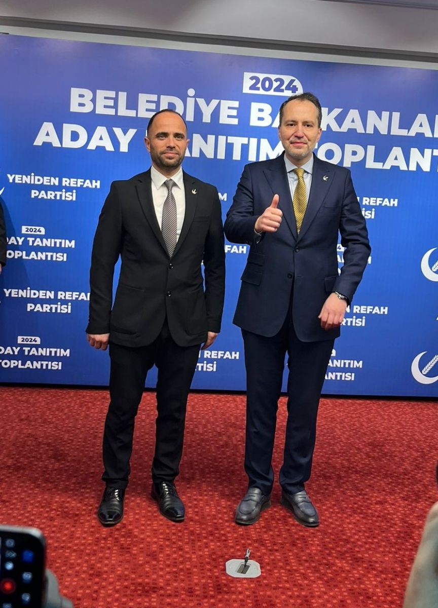 MUSTAFA ŞAHİN, İZMİT BELEDİYE BAŞKAN ADAYI, YENİDEN REFAH PARTİSİ
