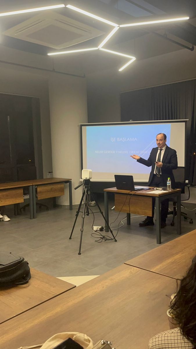 SMMM DİLEK TİMUR, SMMM SERHAT TİMUR, SMMM NİLÜFER KÜÇÜKATEŞ, BAŞİSKELE BELEDİYESİ, MEHMET YASİN ÖZLÜ, TÜRKİYE YÜZYILI MERKEZİ , GİRİŞİMCİLİK EĞİTİMİ, MUHASEBE