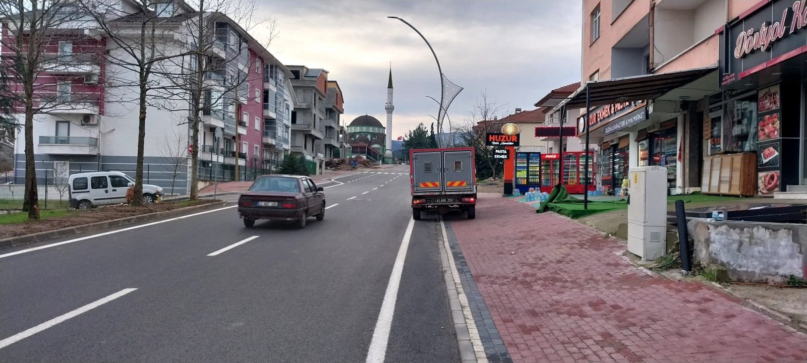 Kocaeli, Başiskele, yol, trafik