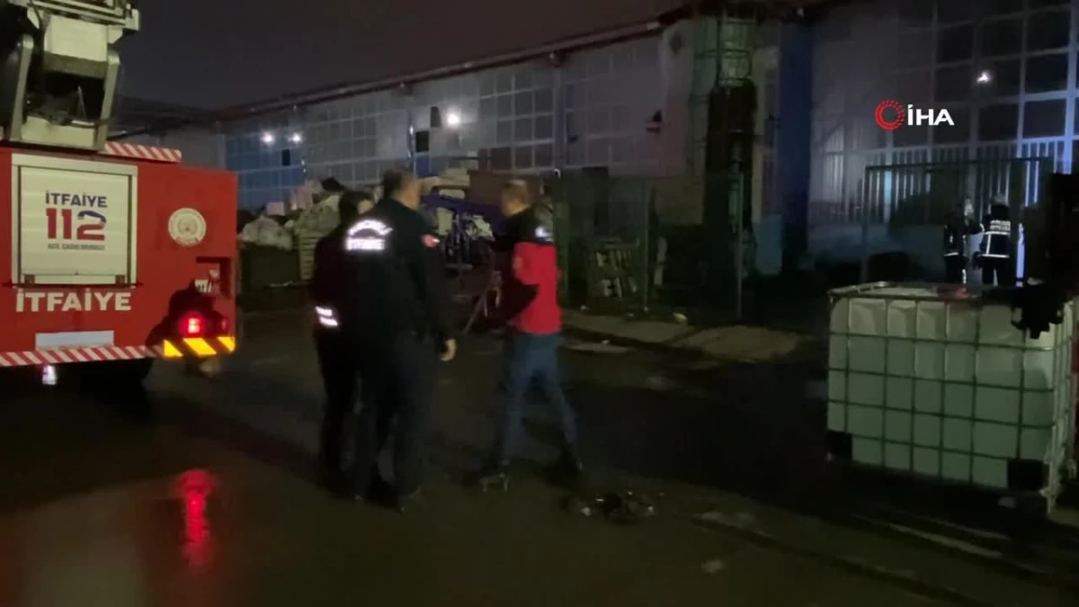 Kaldığı iş yerinde yanarak can verdi