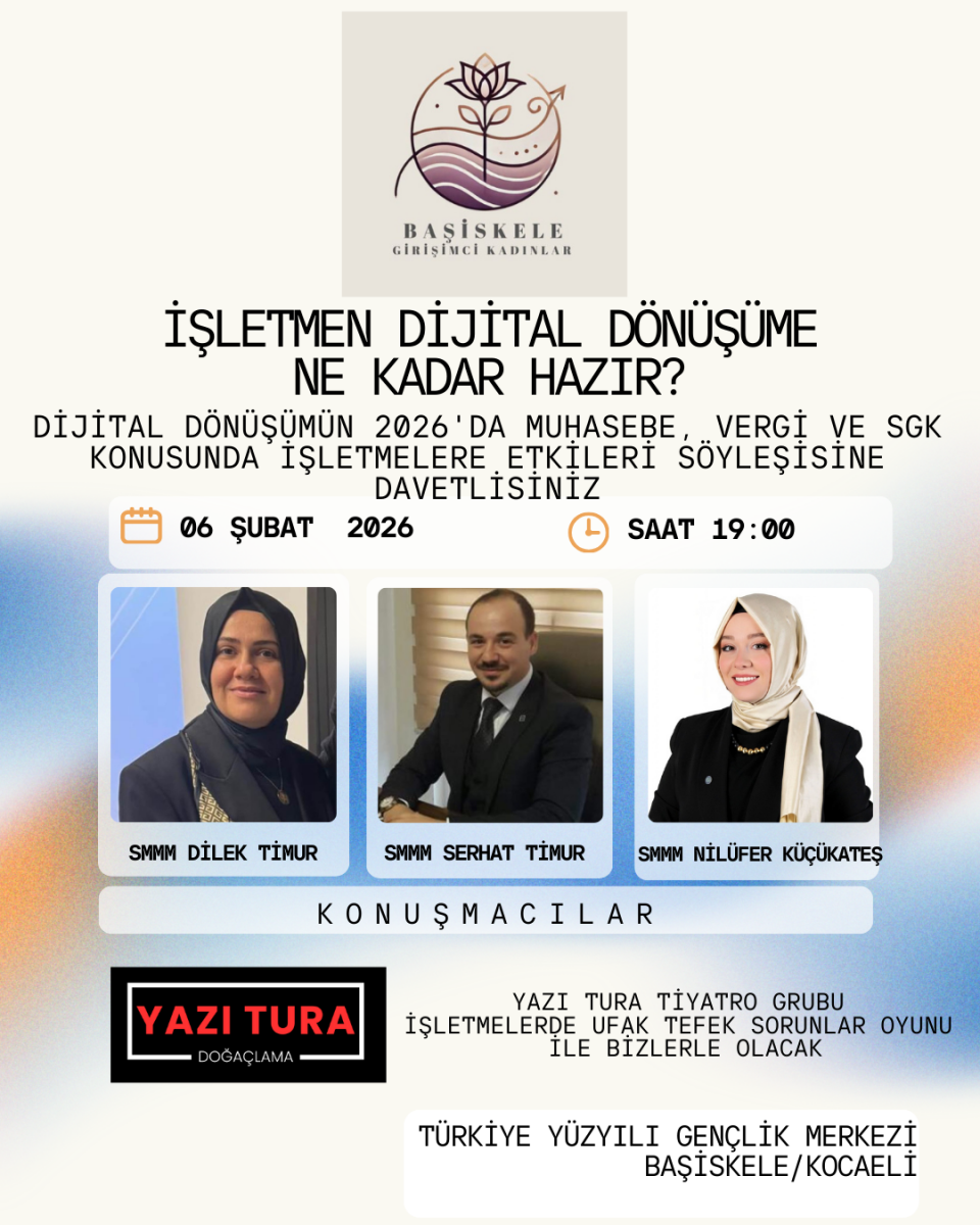 başiskele girişimci kadınlar, başiskele, seminer, söyleşi, smmm serhat timur, smmm dilek timur, smmm nilüfer küçükateş timur