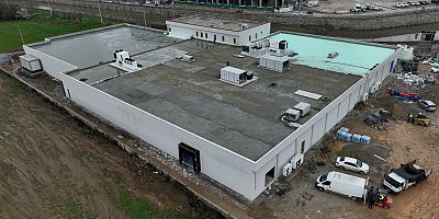 Gıda Üretim Tesisinde tamamlanma %86