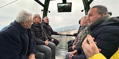 Kartepe Teleferik Hattı’nın açılışını Cumhurbaşkanımızla yapacağız